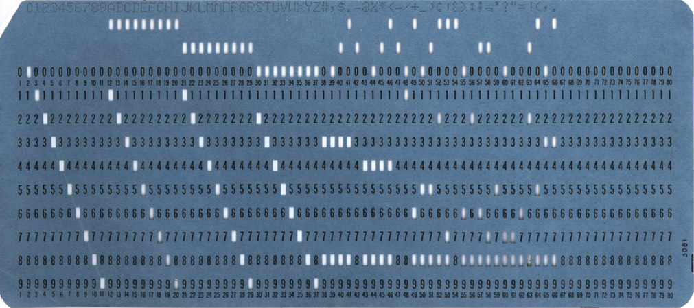 IBM Punch Card